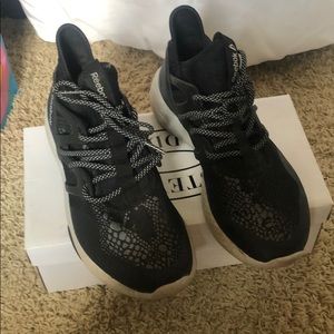 Reebock reflective running shoes